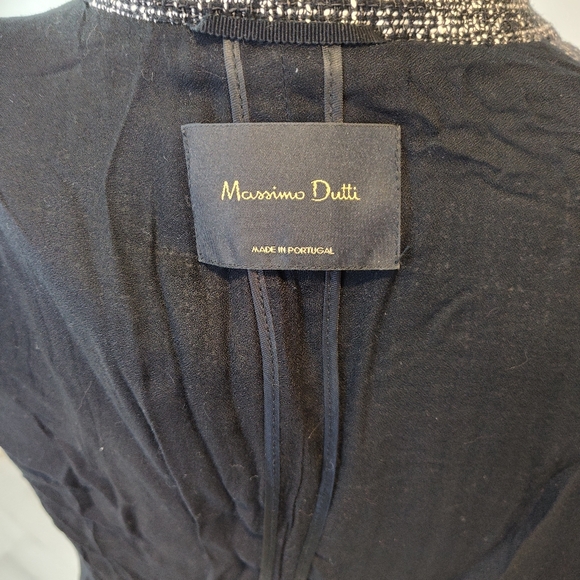 Massimo Dutti B/W Tweed Jacket - Picture 3 of 6